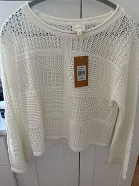 Cyrus crochet top, NWT sz M